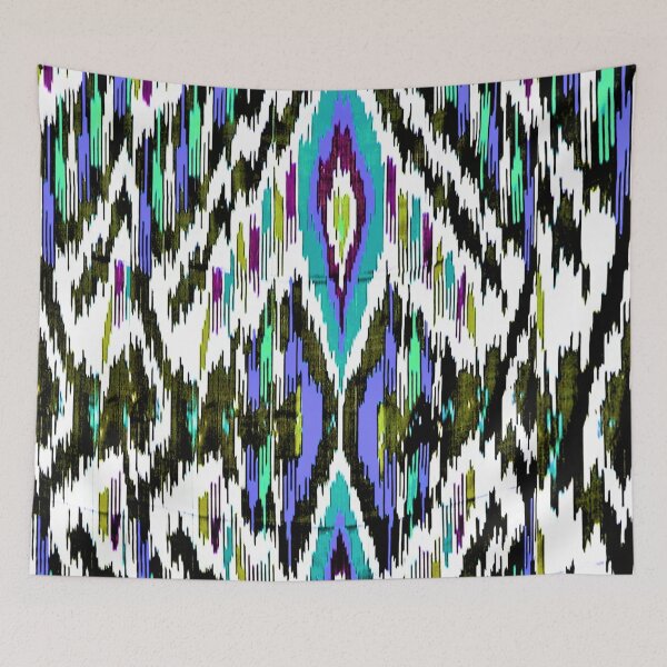 Item preview, Rainbow designs ikat patterns, Uzbek Ikat designs designed and sold by LeFabriqueOuz.