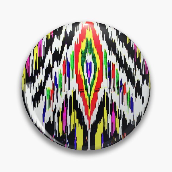 Artikelvorschau, Rainbow entwirft Ikat-Muster, usbekische Ikat-Designs entworfen und verkauft von LeFabriqueOuz.