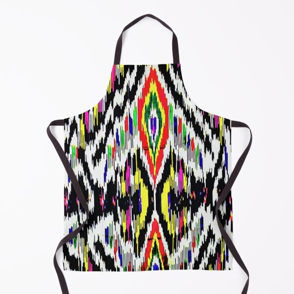 Item preview, Rainbow diseña patrones ikat, diseños uzbekos Ikat designed and sold by LeFabriqueOuz.