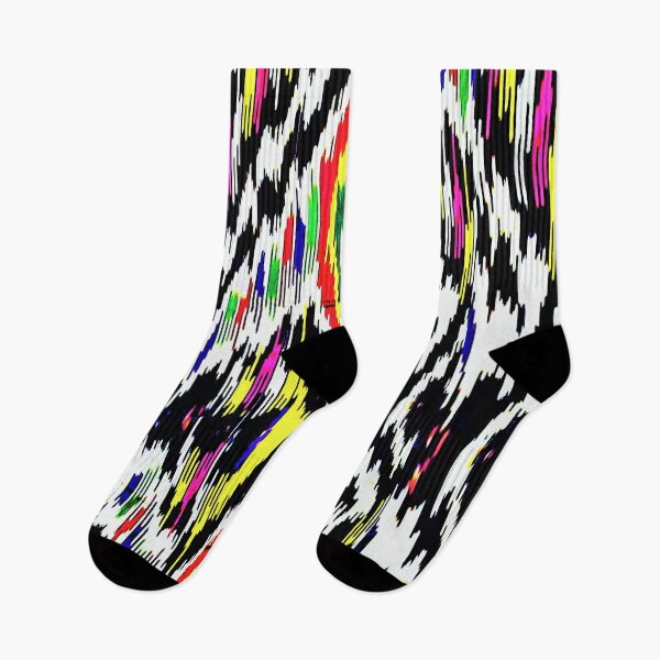 Artikelvorschau, Rainbow entwirft Ikat-Muster, usbekische Ikat-Designs entworfen und verkauft von LeFabriqueOuz.