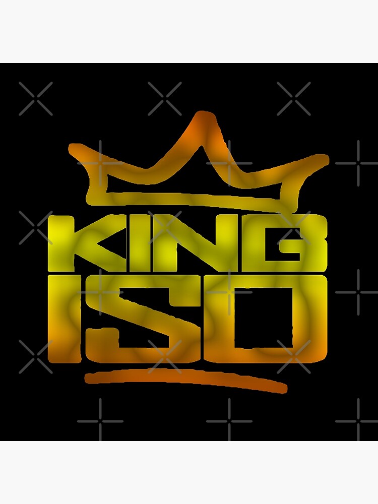 "THE BEST KING Iso American rapper" Poster for Sale by pandnan12