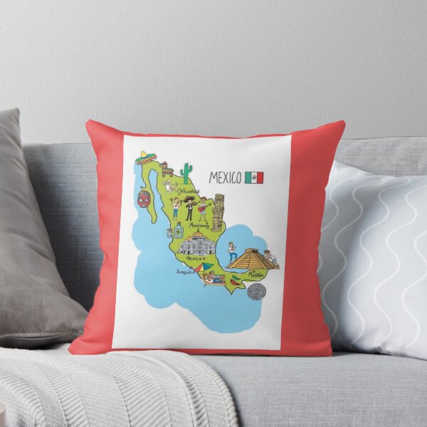 Item preview, Mexico republic map designed and sold by Keny13.