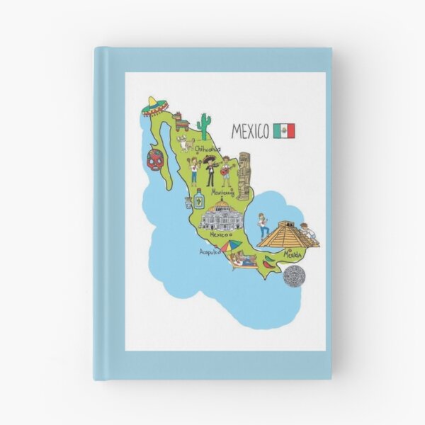 Item preview, Mexico republic map designed and sold by Keny13.