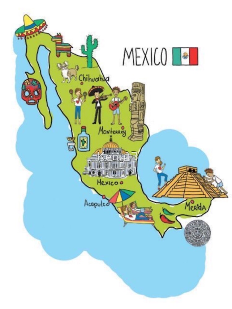 Mexico country Sticker by dominic0925