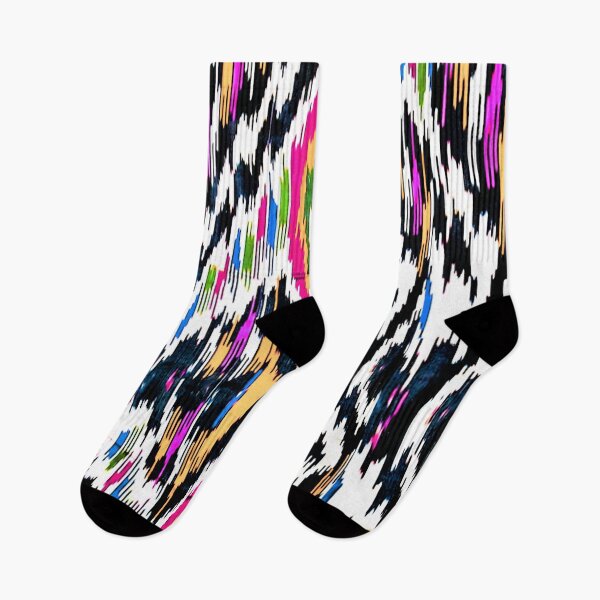 Artikelvorschau, Rainbow entwirft Ikat-Muster, usbekische Ikat-Designs entworfen und verkauft von LeFabriqueOuz.