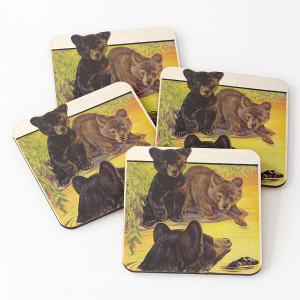 Item preview, Vintage Brown Bears designed and sold by IliaLobell.