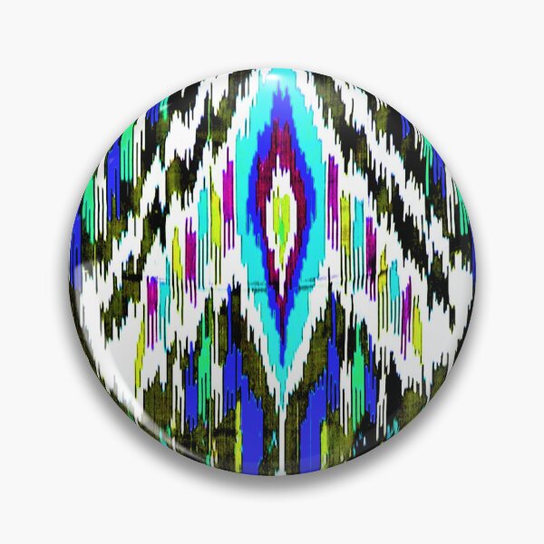 Artikelvorschau, Regenbogen-Designs Ikat-Muster, usbekische Ikat-Designs entworfen und verkauft von LeFabriqueOuz.