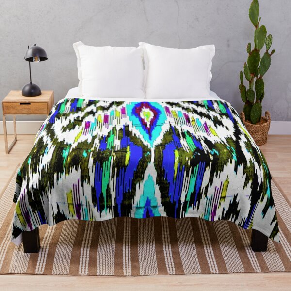 Item preview, Rainbow designs ikat patterns, Uzbek Ikat designs designed and sold by LeFabriqueOuz.