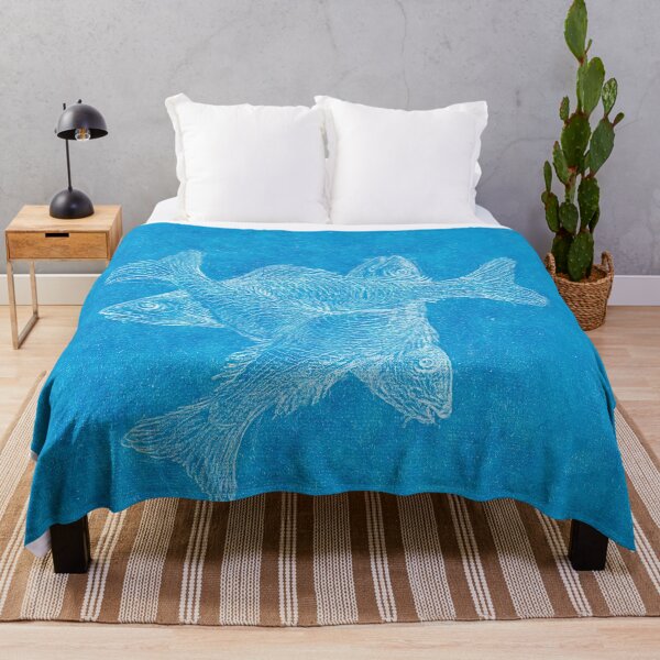 Item preview, fish blue designed and sold by Photorebelle.