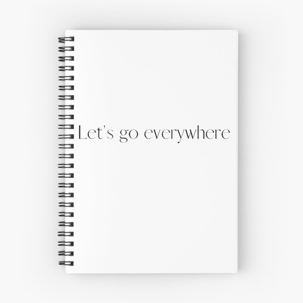 Item preview, Let's go everywhere T-shirt designed and sold by Robs-Place.