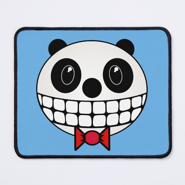 Item preview, Smiley Face Panda with Red Bow Tie designed and sold by RawSunArt.