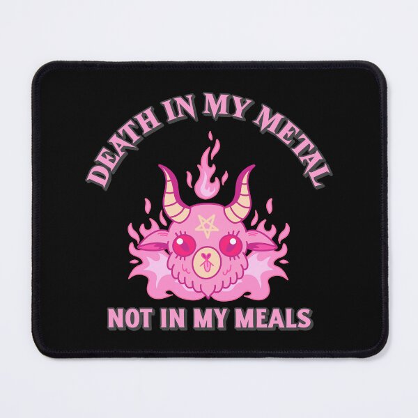 Item preview, Death In My Metal Not In My Meals - Vegan Metalhead designed and sold by SwordsAndCharms.