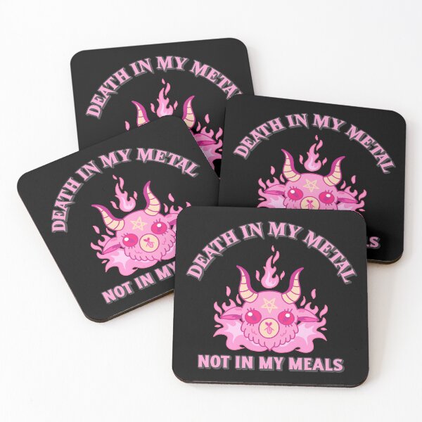 Item preview, Death In My Metal Not In My Meals - Vegan Metalhead designed and sold by SwordsAndCharms.