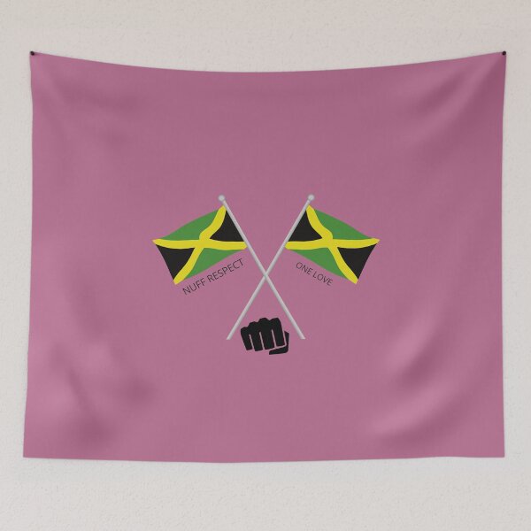 Item preview, Nuff Respect One Love / Bump It Fist / I Love Jamaica / Jamaican Flags designed and sold by haRexia.