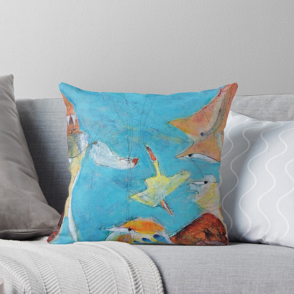 Item preview, Throw Pillow designed and sold by Raduna.