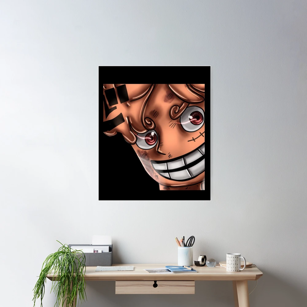 Luffy Gear 5 Nika from anime one piece