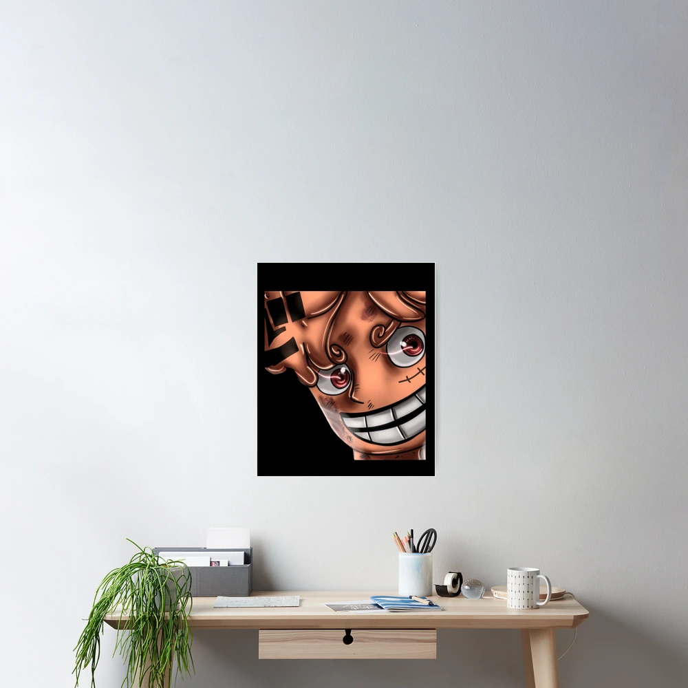 Luffy Gear 5 Nika from anime one piece