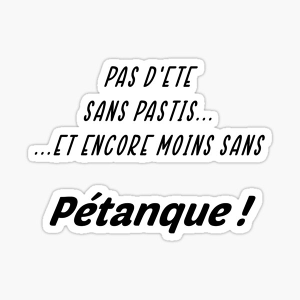 Pastis Stickers Redbubble