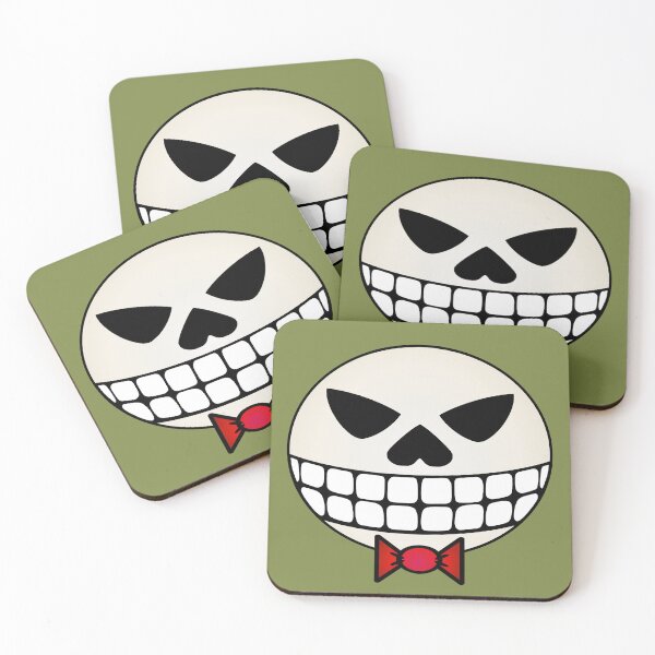 Item preview, Grinning Skull Caricature with Red Bow Tie designed and sold by RawSunArt.