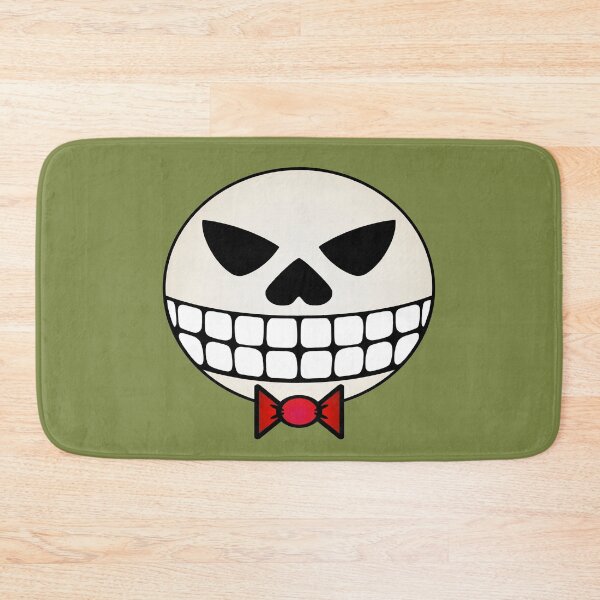 Item preview, Grinning Skull Caricature with Red Bow Tie designed and sold by RawSunArt.