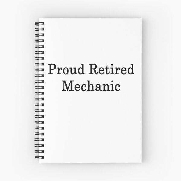 Item preview, Proud Retired Mechanic designed and sold by supernova23.