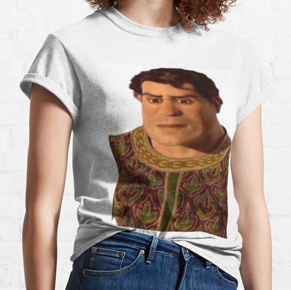 Handsome Human Shrek Graphic  Classic T-Shirt