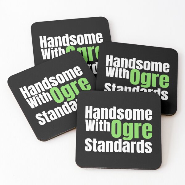 Item preview, handsome with ogre standards   designed and sold by ooskiedesign.