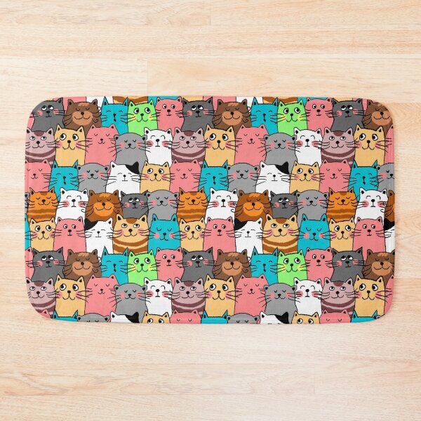 Item preview, Cute Cats designed and sold by Olga Vorontsova.