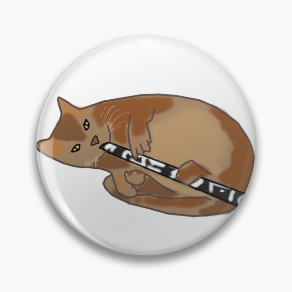 Item preview, Cat playing clarinet designed and sold by Floobr01.
