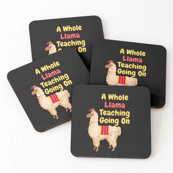 Item preview, A Whole Llama Learning Going On Funny Teachers Saying designed and sold by badretop.