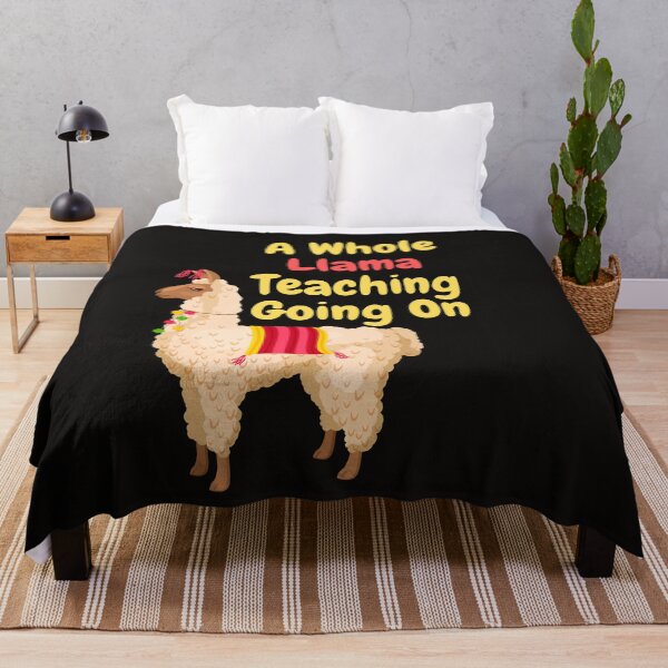 Item preview, A Whole Llama Learning Going On Funny Teachers Saying designed and sold by badretop.