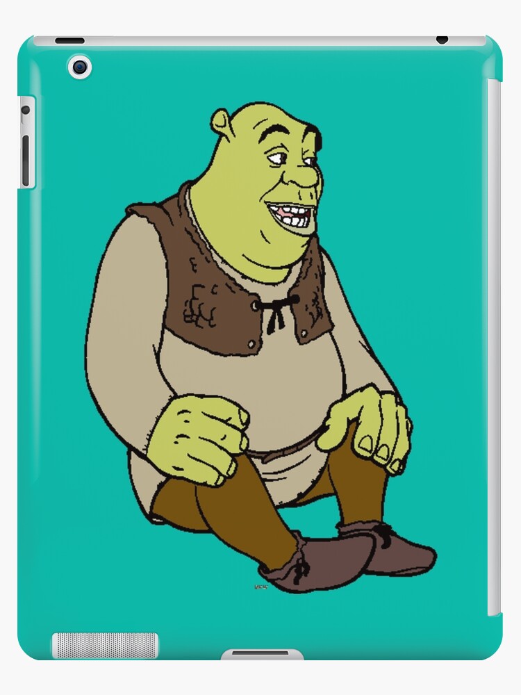 Shrek on the Croc | iPad Case & Skin