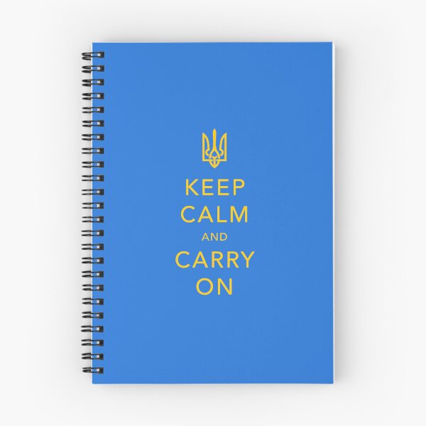 Item preview, Keep calm and carry on. Volunteering for Ukraine. designed and sold by BeRudeShop.