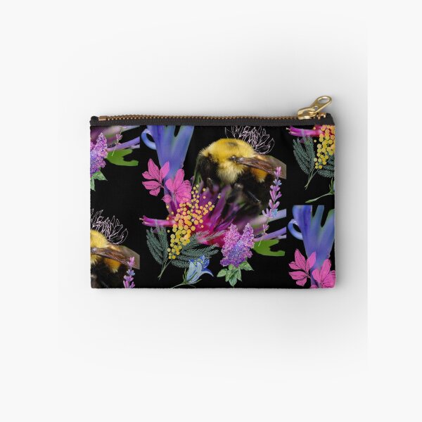 Item preview,  Bumblebee With Purple Flowers Digital Collage Design designed and sold by EarthArtDesigns.