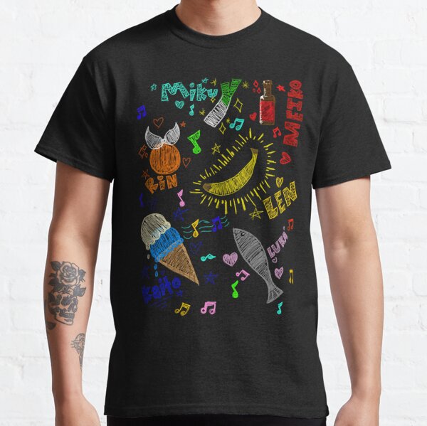 Vocaloid Scribbles Classic T-Shirt