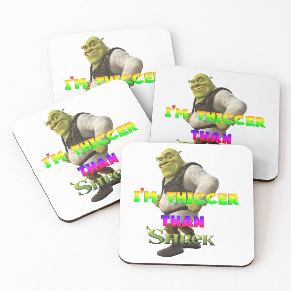 Item preview, I_m Thiccer than Shrek   designed and sold by ooskiedesign.