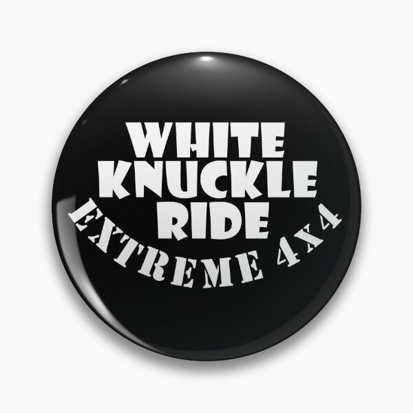 Item preview, White Knuckle Ride, Extreme 4x4 in White Text designed and sold by MountMercantile.