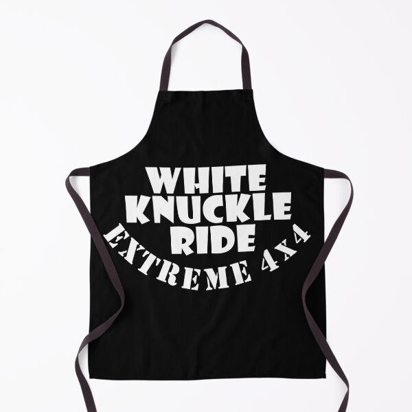 Item preview, White Knuckle Ride, Extreme 4x4 in White Text designed and sold by MountMercantile.