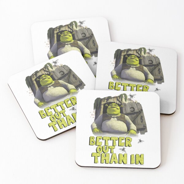 Item preview, Shrek Outhouse Better Out Than In Quote   designed and sold by ooskiedesign.