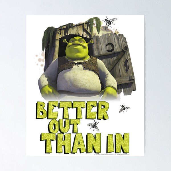 Shrek Funny Meme Premium Matte Vertical Poster sold by Hausafrench