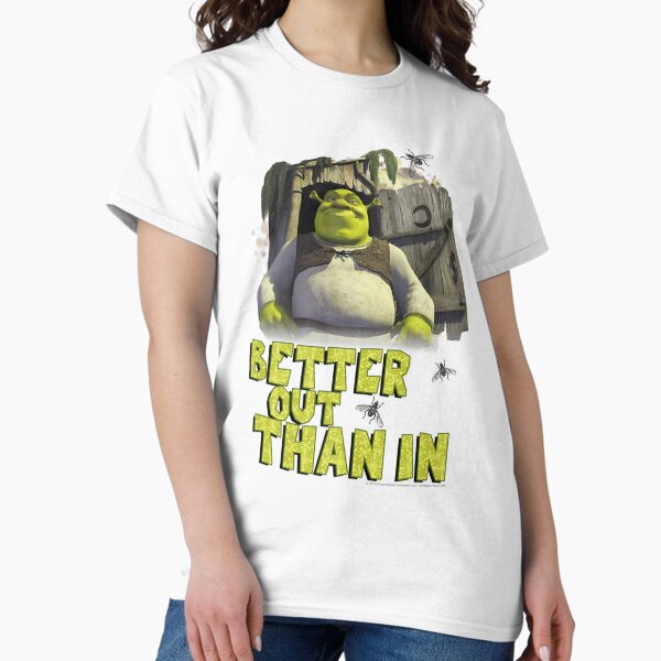 Item preview, Shrek Outhouse Better Out Than In Quote   designed and sold by ooskiedesign.