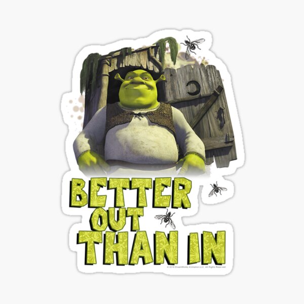 Shrek Meme - Shrek 2 Sticker for Sale by alleytambras