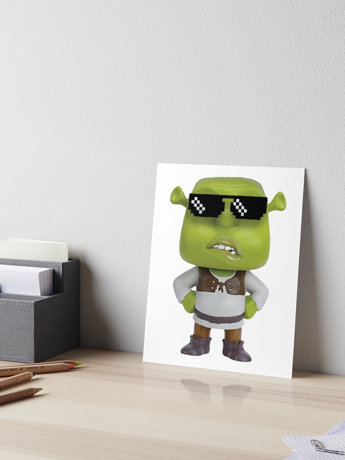 Shrek meme Classic | Art Board Print