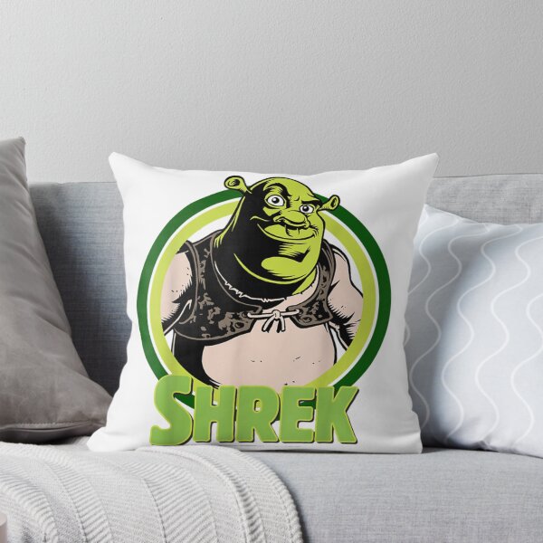 Item preview, Shrek In Circles Cartoon Portrait   designed and sold by ooskiedesign.