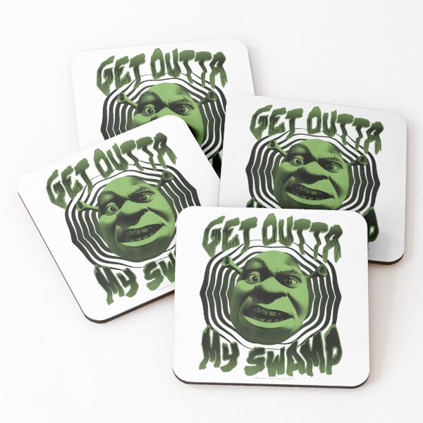 Item preview, Shrek Get Outta My Swamp   designed and sold by ooskiedesign.