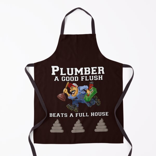 Item preview, Occupation Plumber A Good Flush Beats A Full House designed and sold by fantasticdesign.