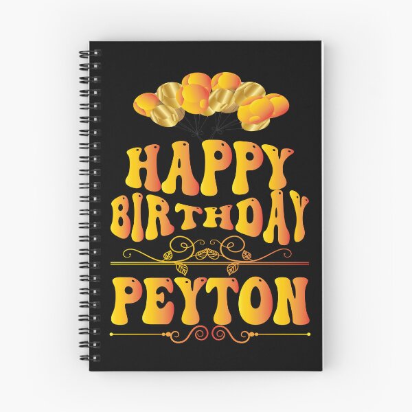 Item preview, Happy birthday Peyton designed and sold by bahdsgraphic.