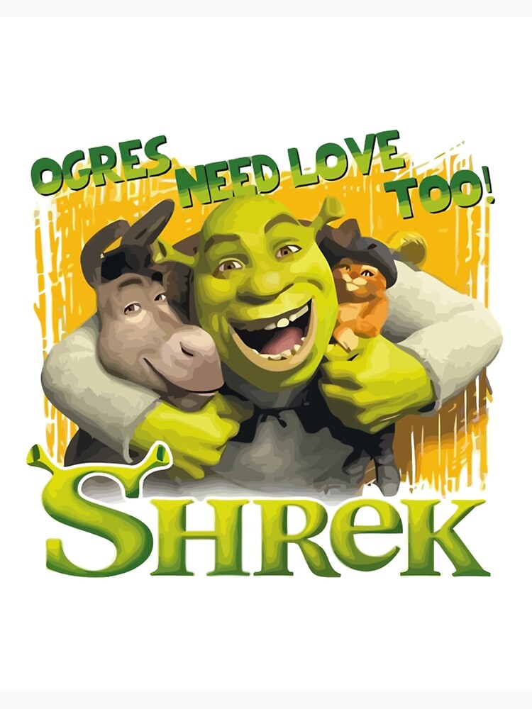 Shrek meme Classic | Art Board Print