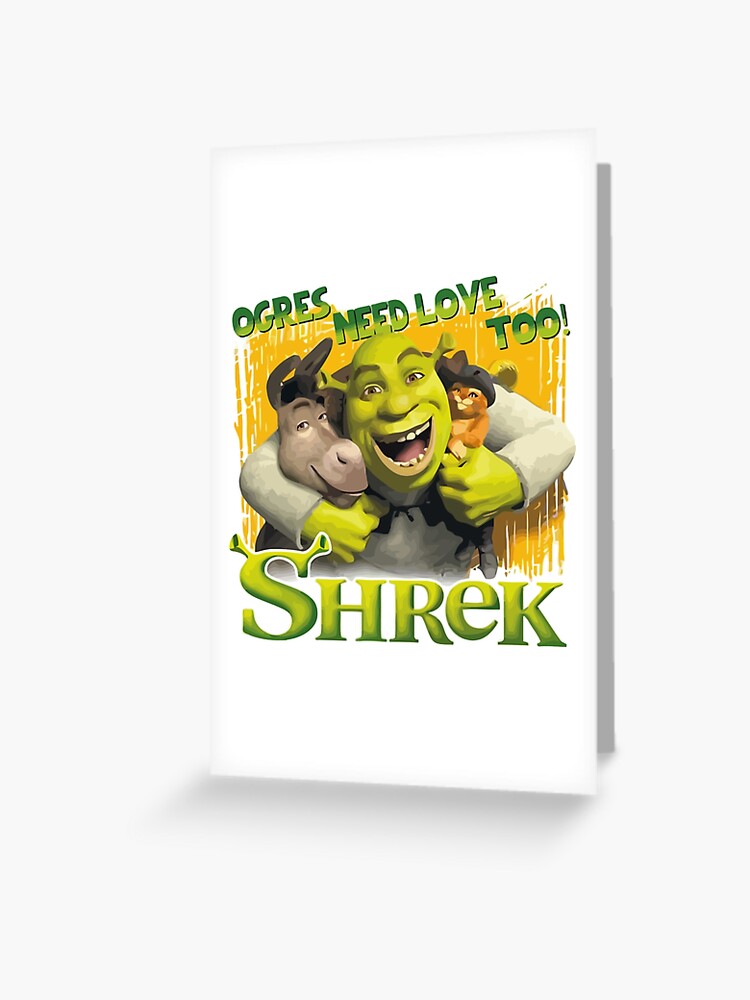 Shrek Meme Drip | Greeting Card