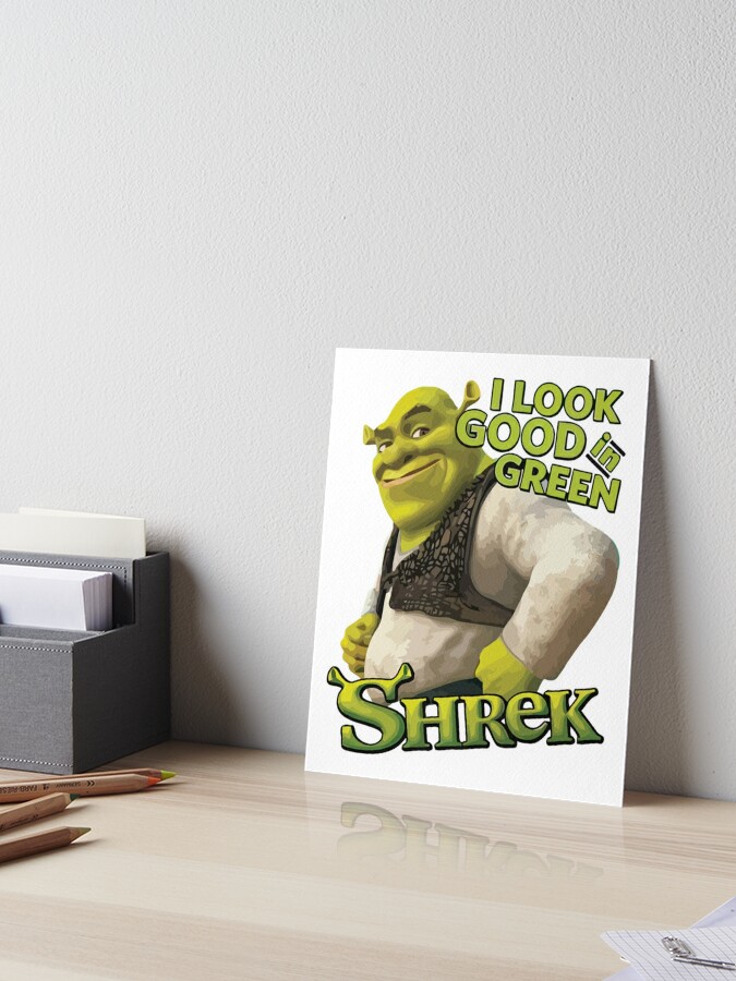 Shrek meme Classic | Art Board Print